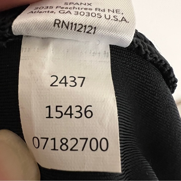 SPANX Black Faux Leather Leggings - Picture 11 of 11